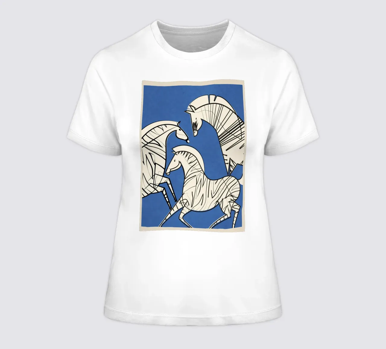 Abstract Zebra 3 camiseta de mujer de cityart