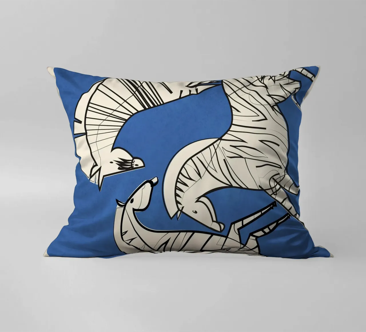 Abstract Zebra 3 cuscino da cityart