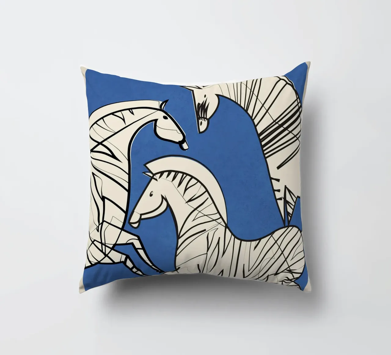 Abstract Zebra 3 cuscino da cityart