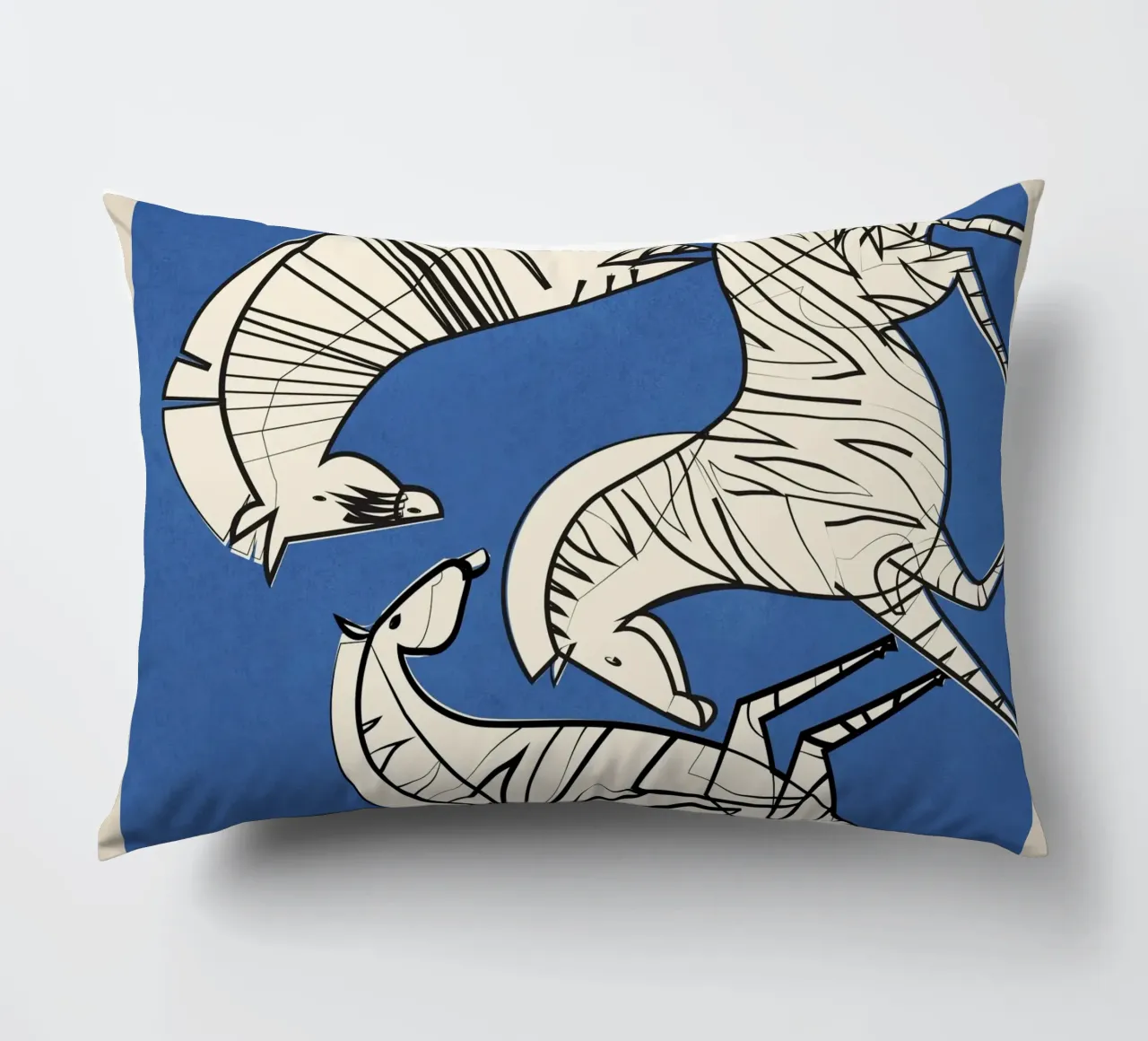 Abstract Zebra 3 cuscino da cityart