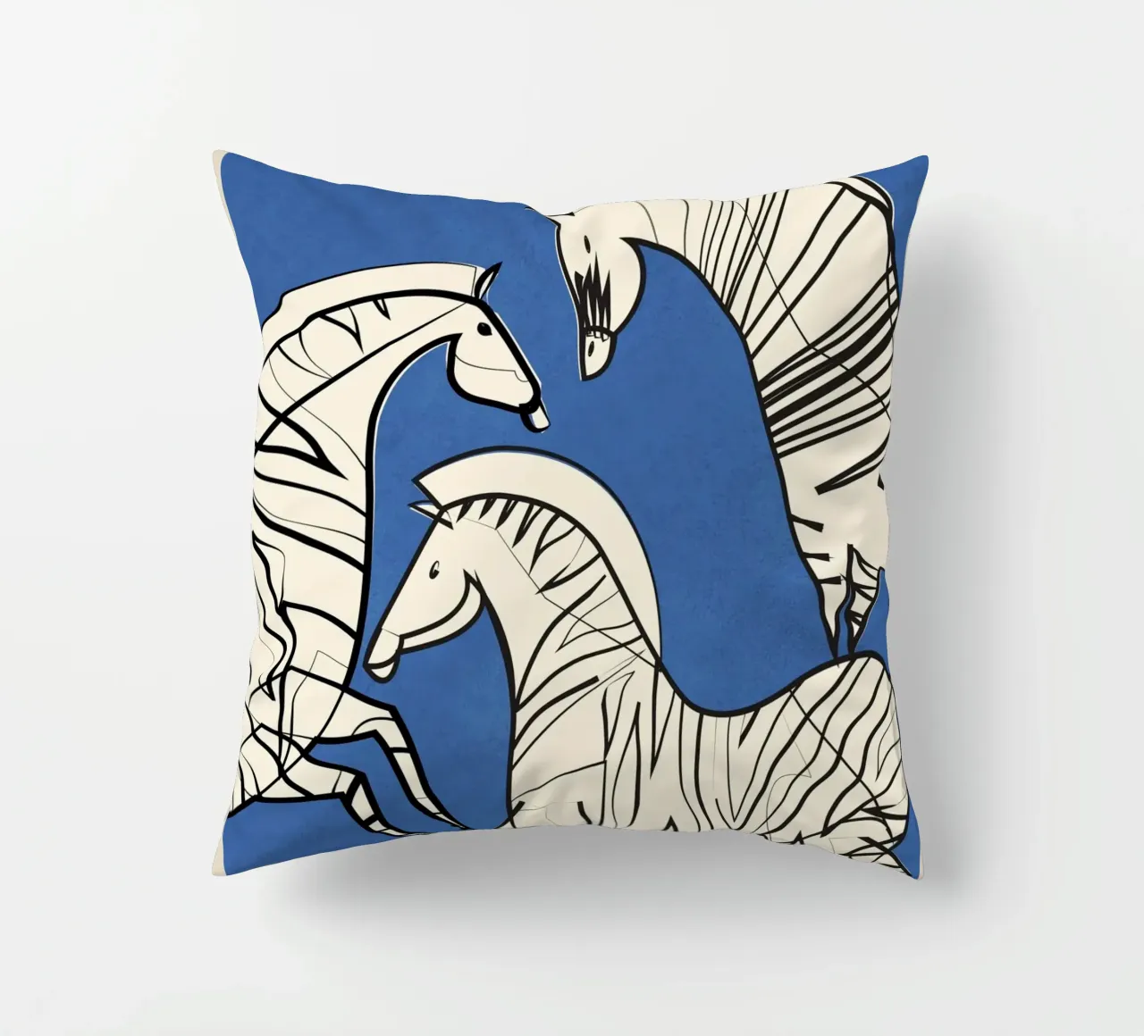 Abstract Zebra 3 kussen van cityart