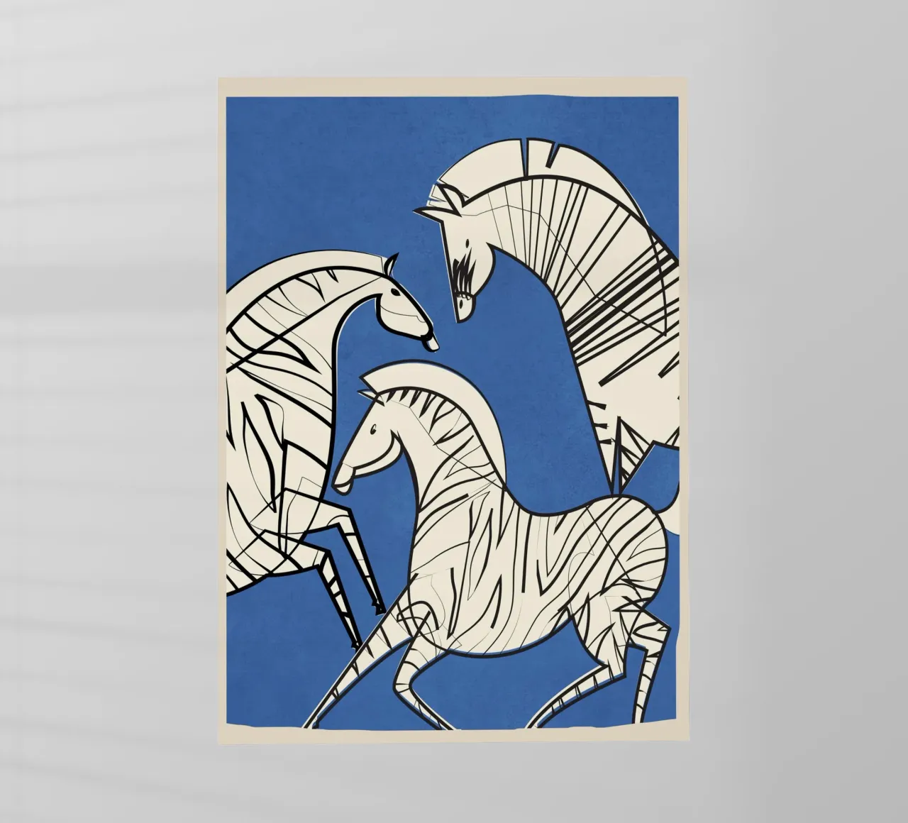 Abstract Zebra 3 pellicola backlit da cityart