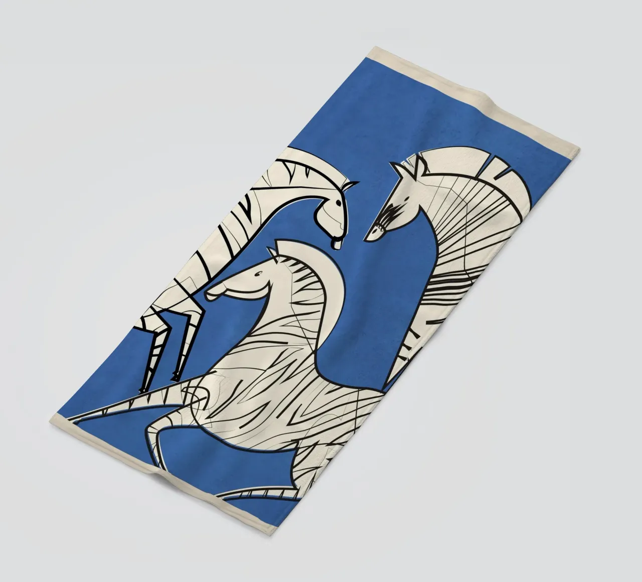 Abstract Zebra 3 telo mare da cityart