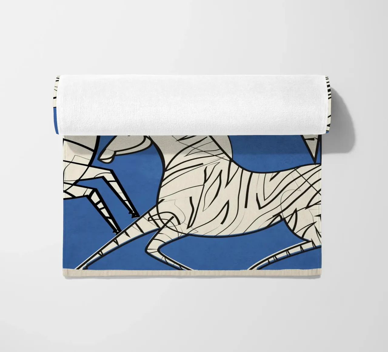 Abstract Zebra 3 telo mare da cityart