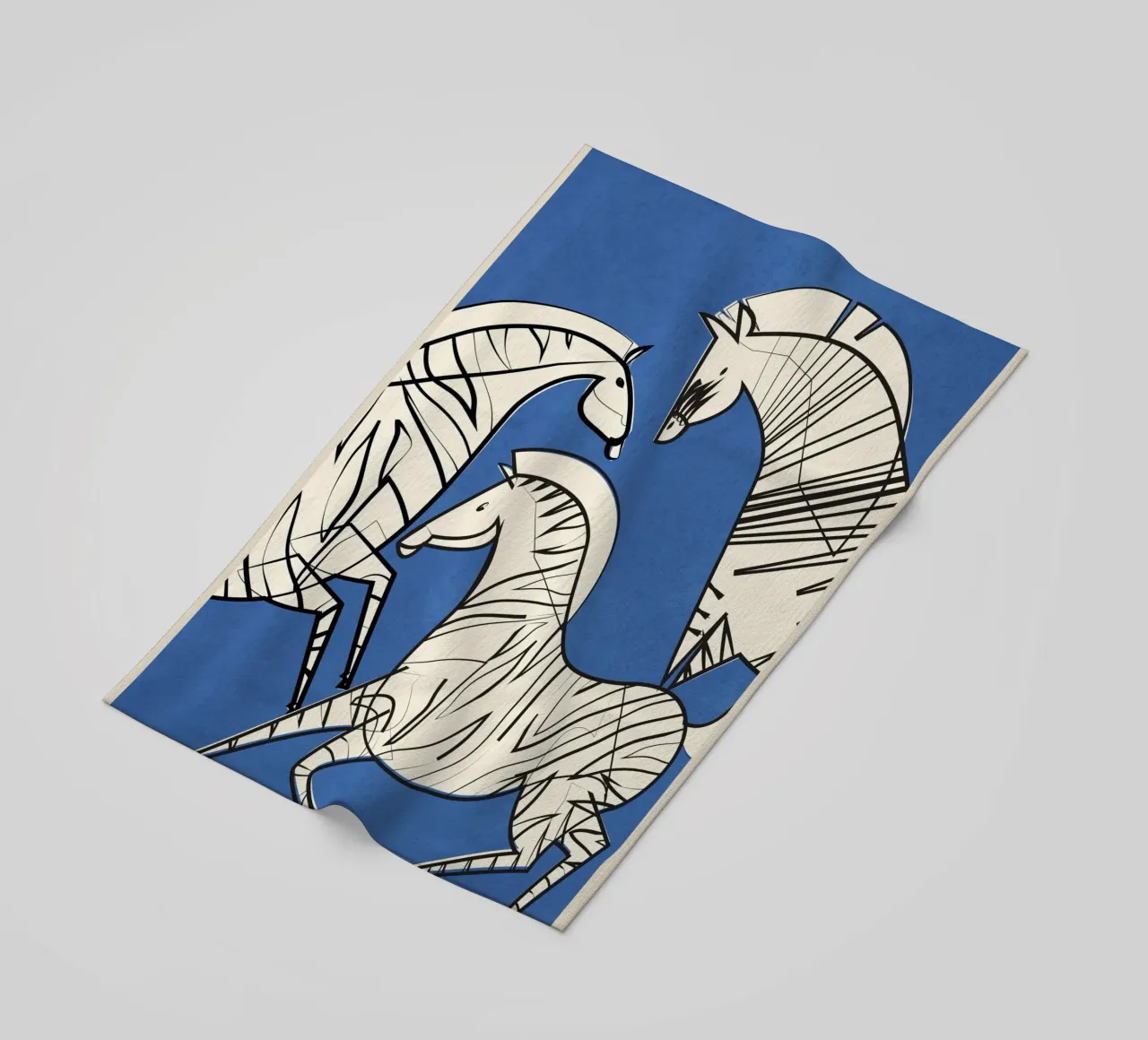 Abstract Zebra 3 telo mare da cityart