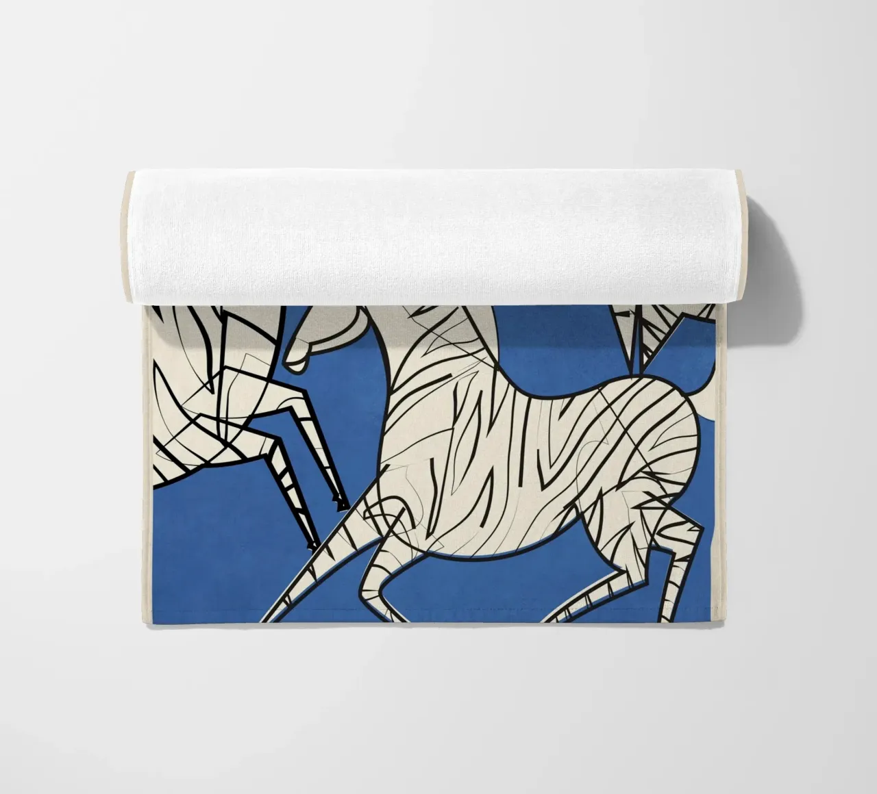 Abstract Zebra 3 telo mare da cityart