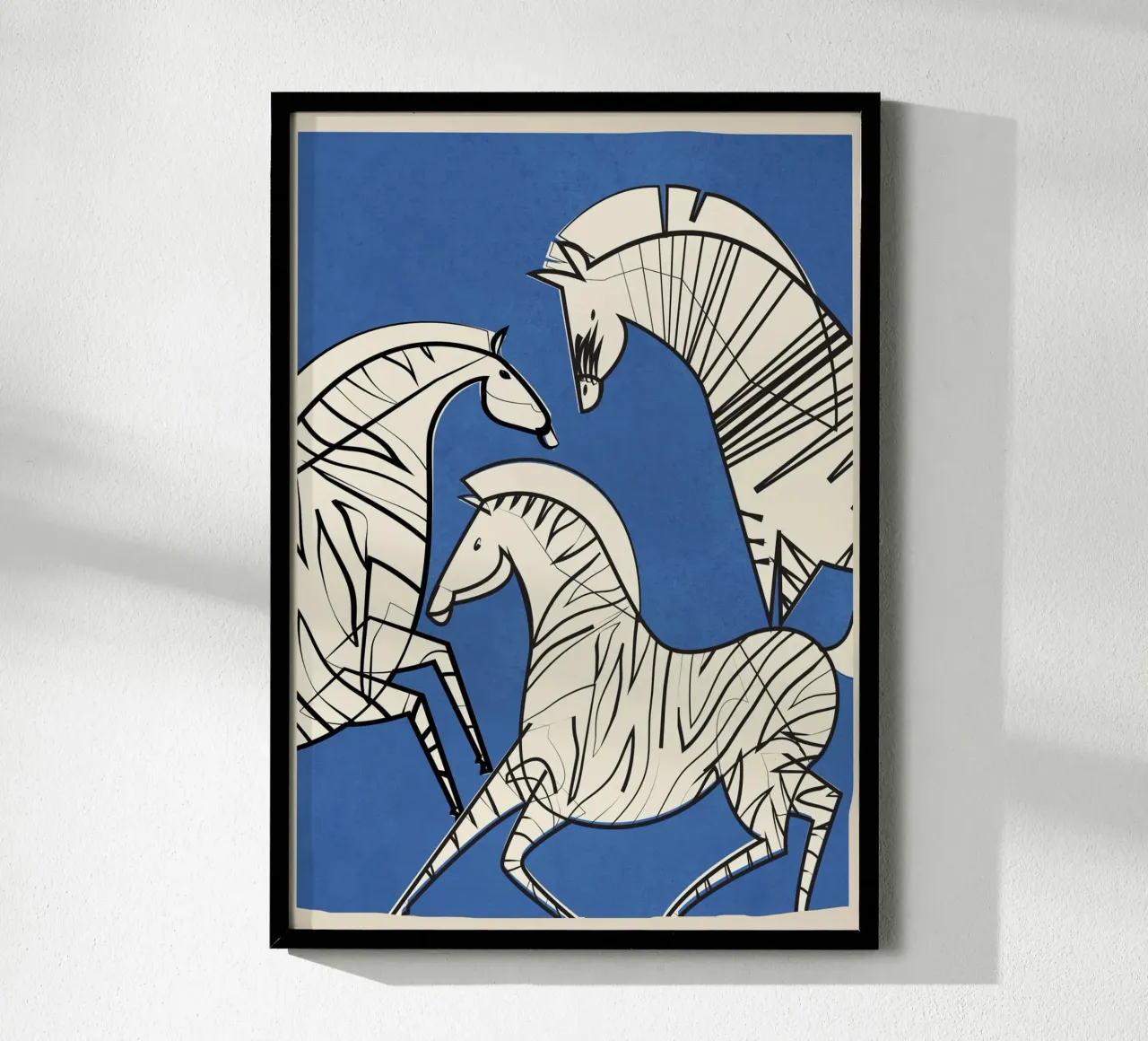 Abstract Zebra 3 carta hahnemühle da cityart