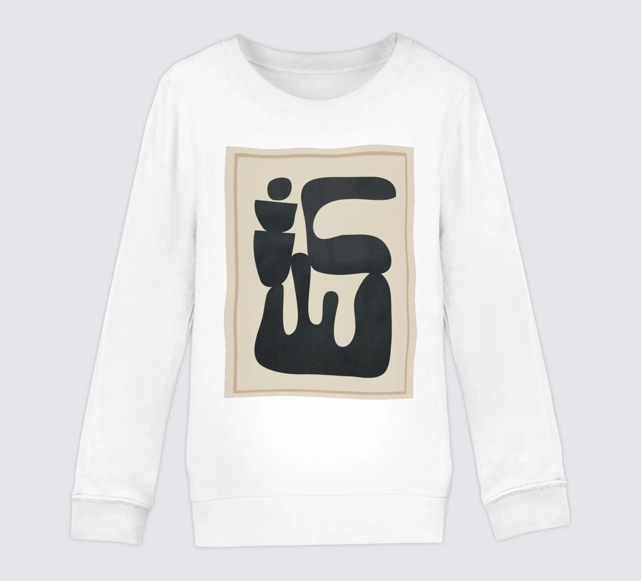 Modern Abstract Minimal Shapes 37 felpa bambino da cityart