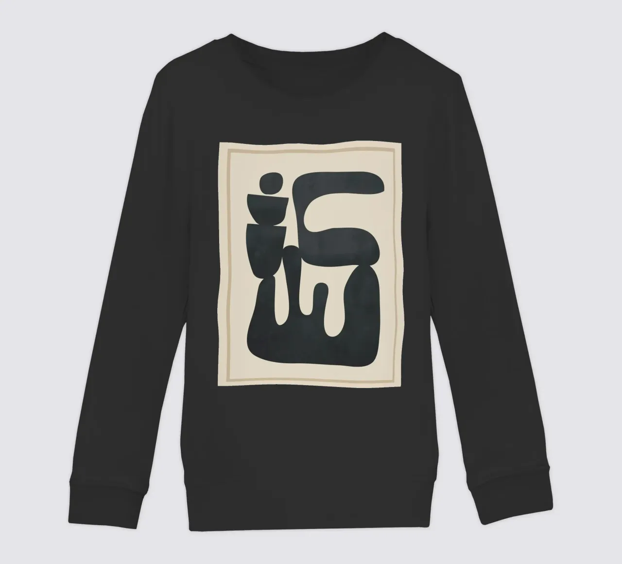 Modern Abstract Minimal Shapes 37 felpa bambino da cityart