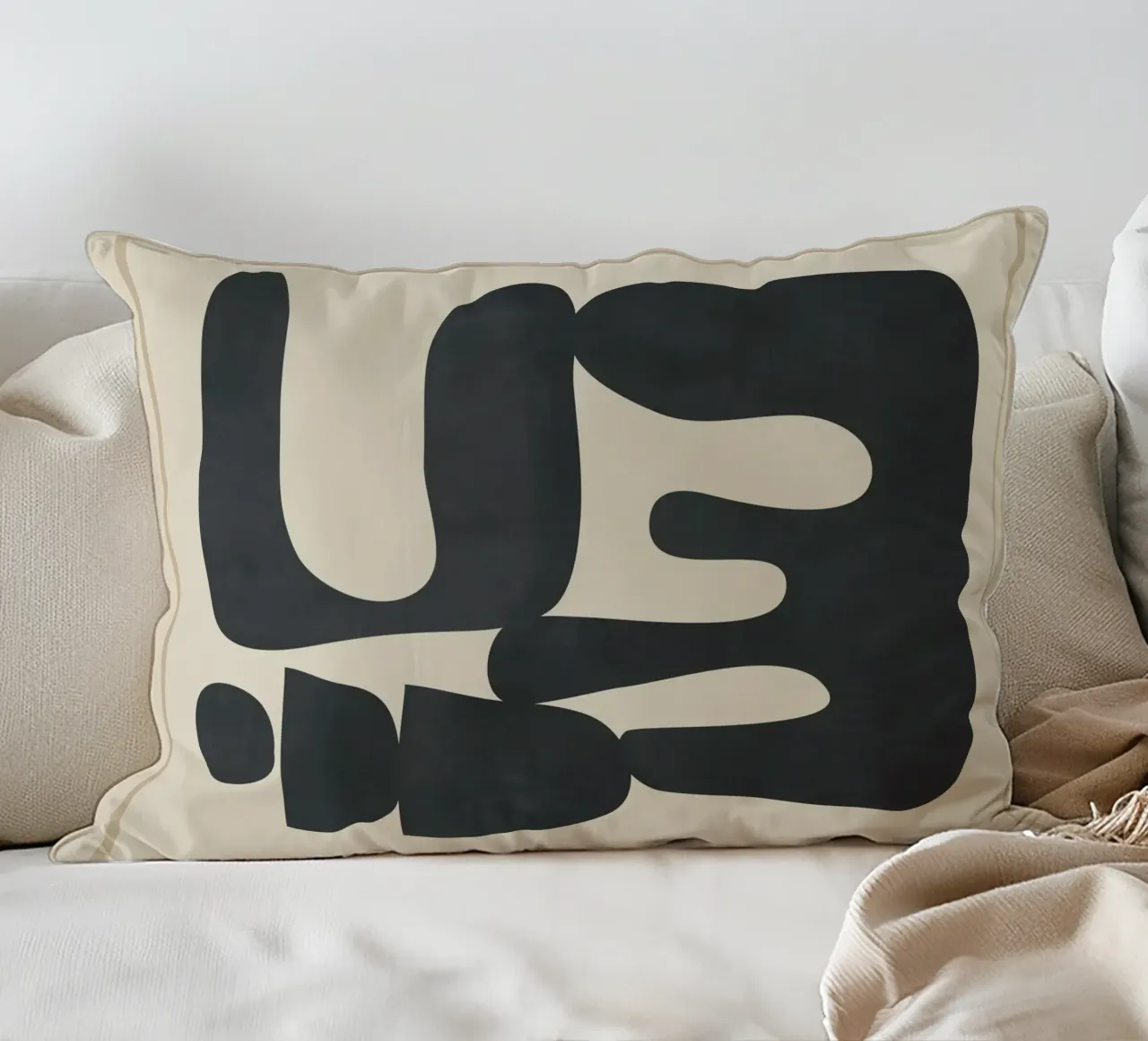 Modern Abstract Minimal Shapes 37 cuscino da cityart