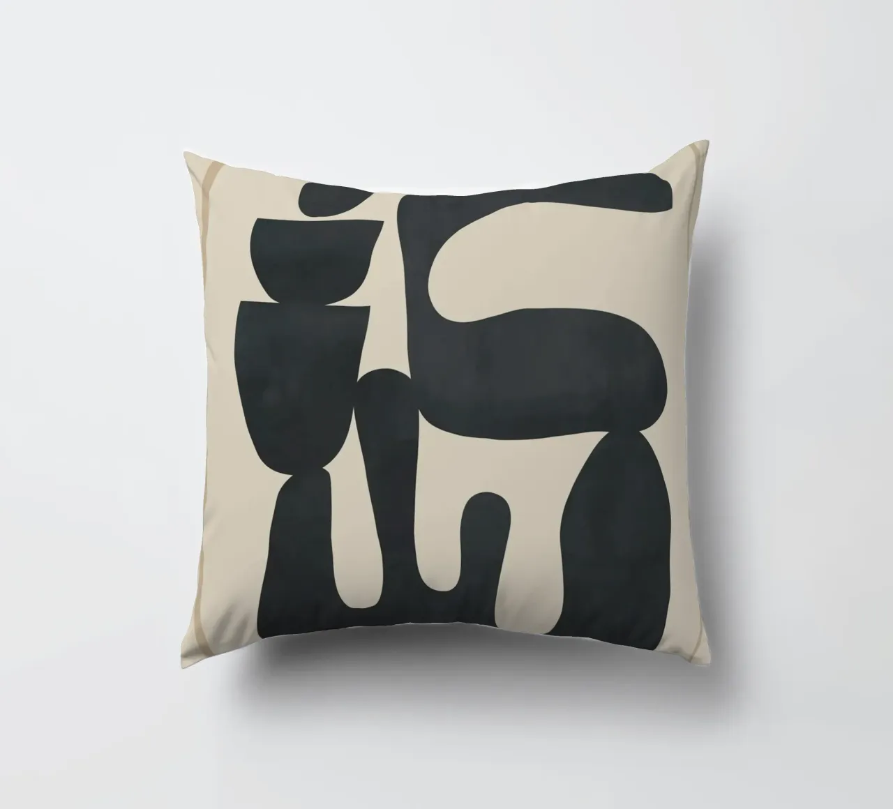 Modern Abstract Minimal Shapes 37 cuscino da cityart