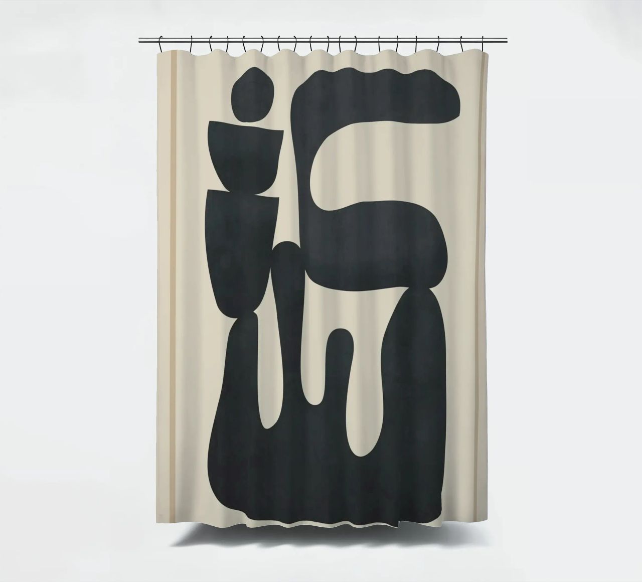 Modern Abstract Minimal Shapes 37 tenda da doccia da cityart