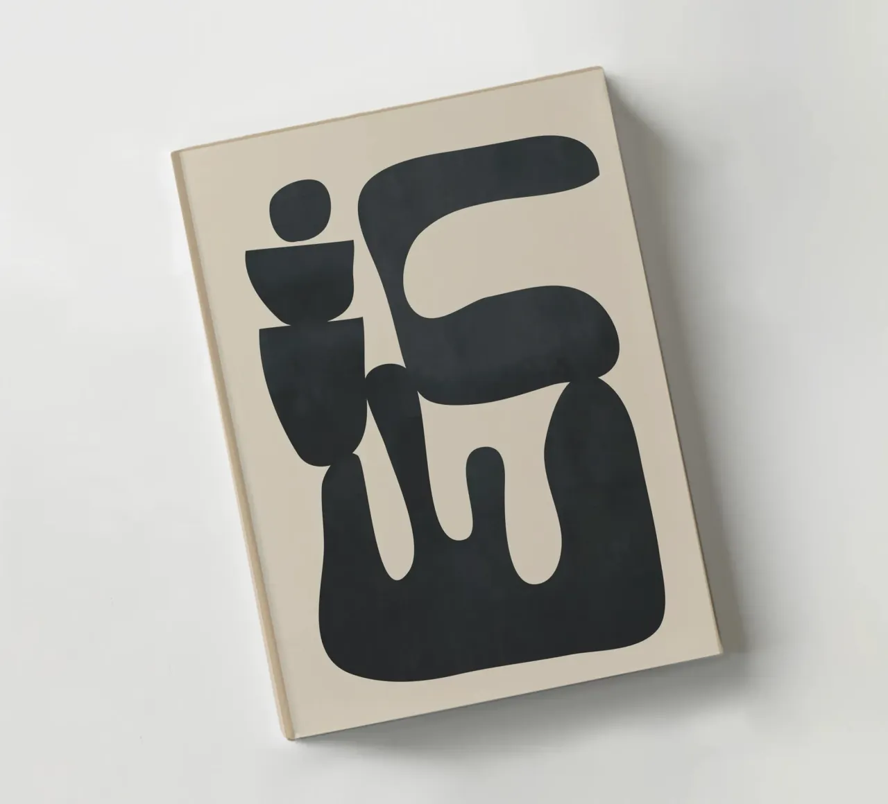 Modern Abstract Minimal Shapes 37 notebook by cityart