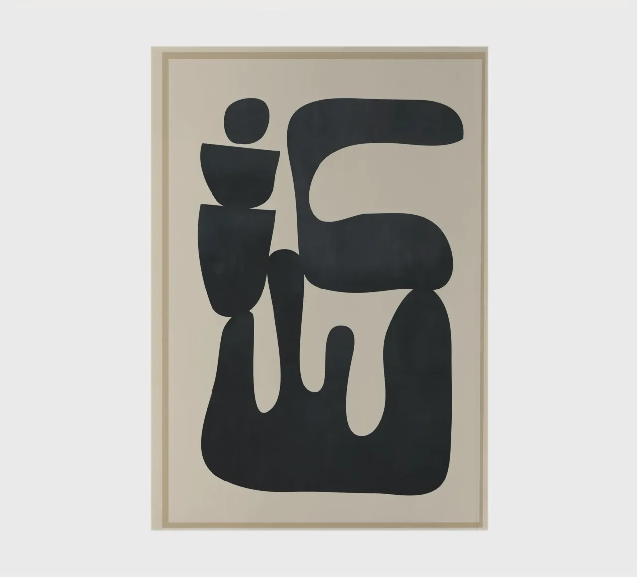 Modern Abstract Minimal Shapes 37 notebook by cityart