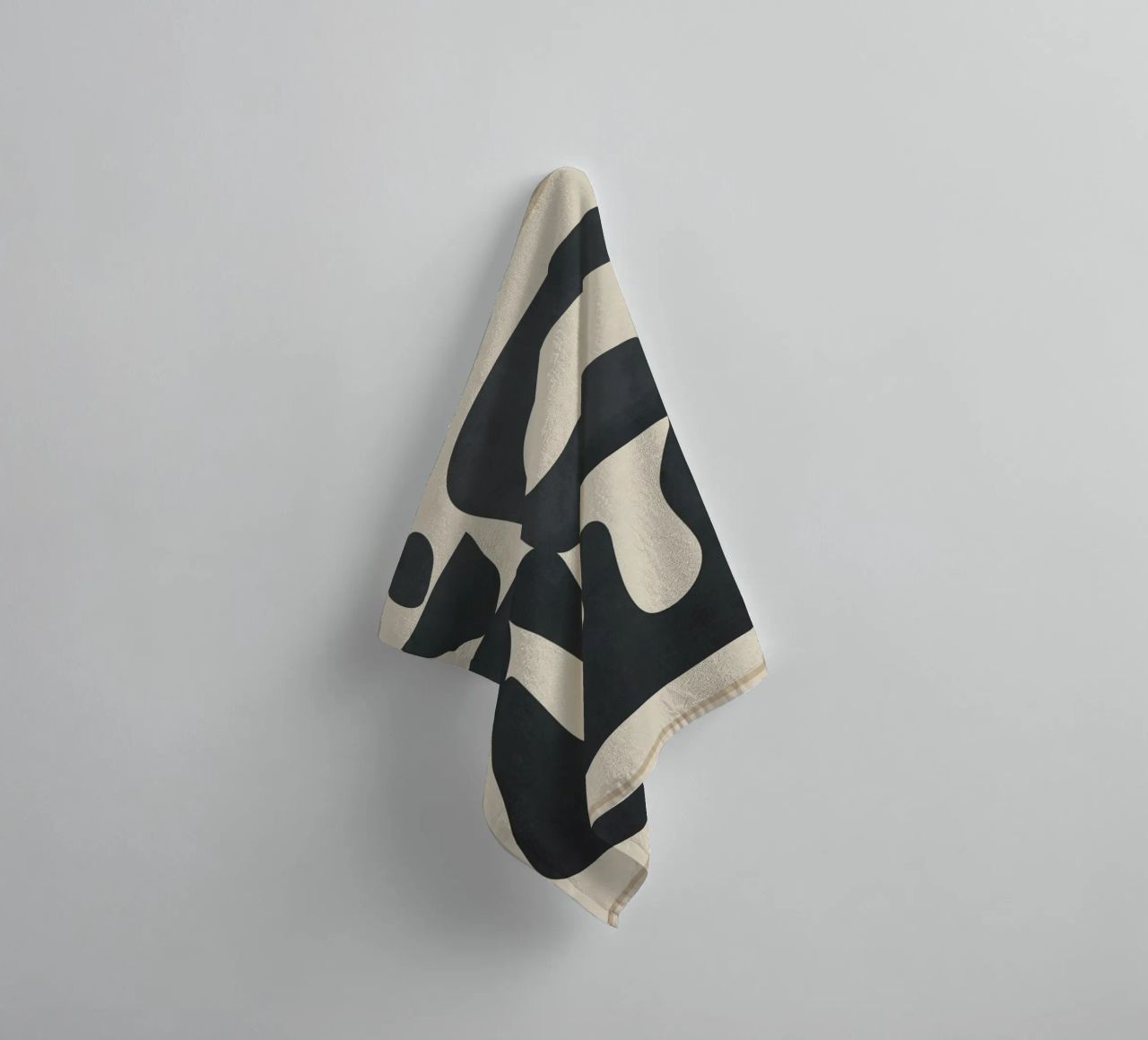 Modern Abstract Minimal Shapes 37 asciugamano da bagno da cityart