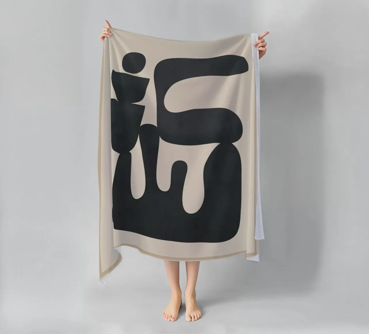 Modern Abstract Minimal Shapes 37 telo mare da cityart