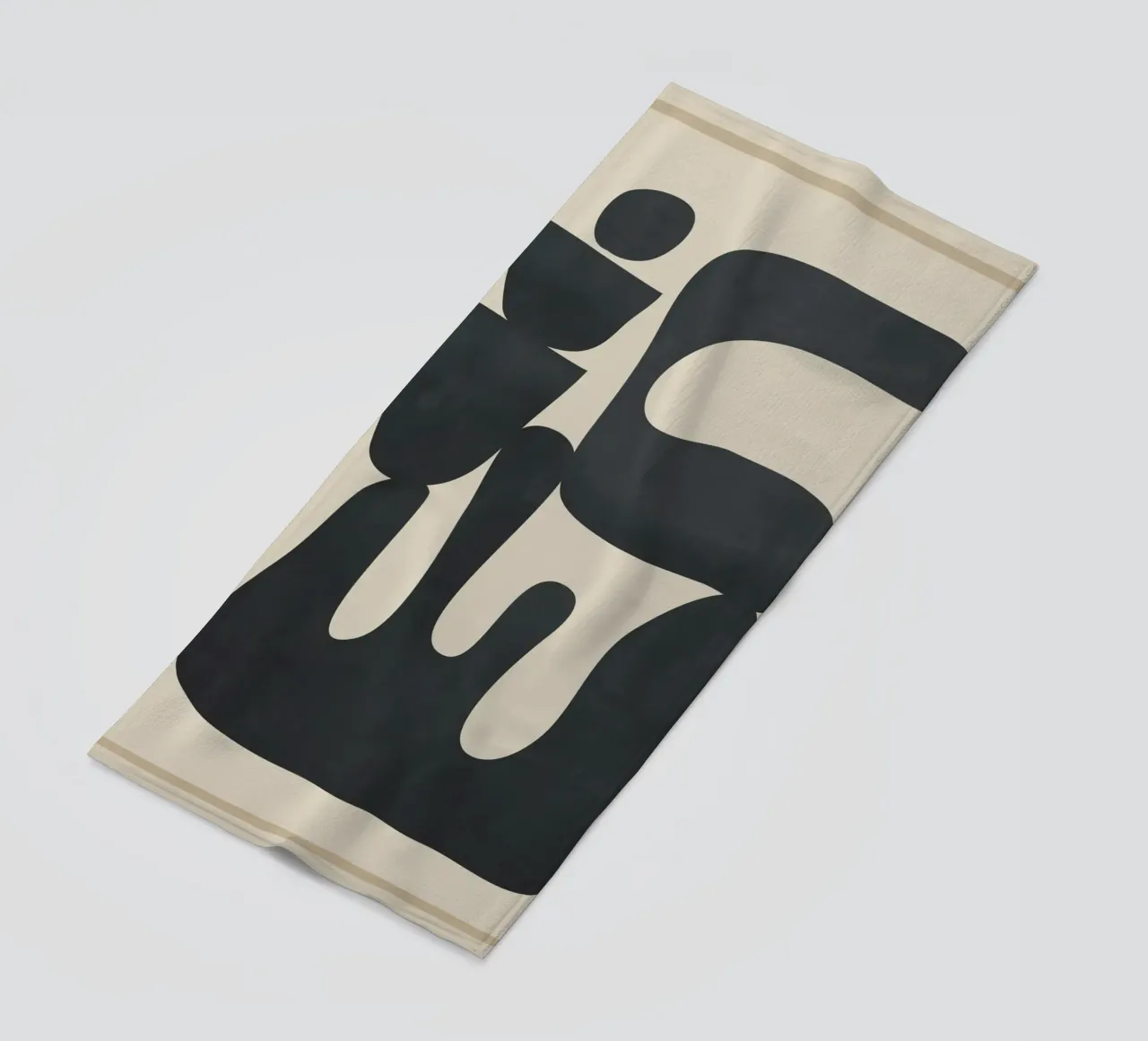 Modern Abstract Minimal Shapes 37 telo mare da cityart