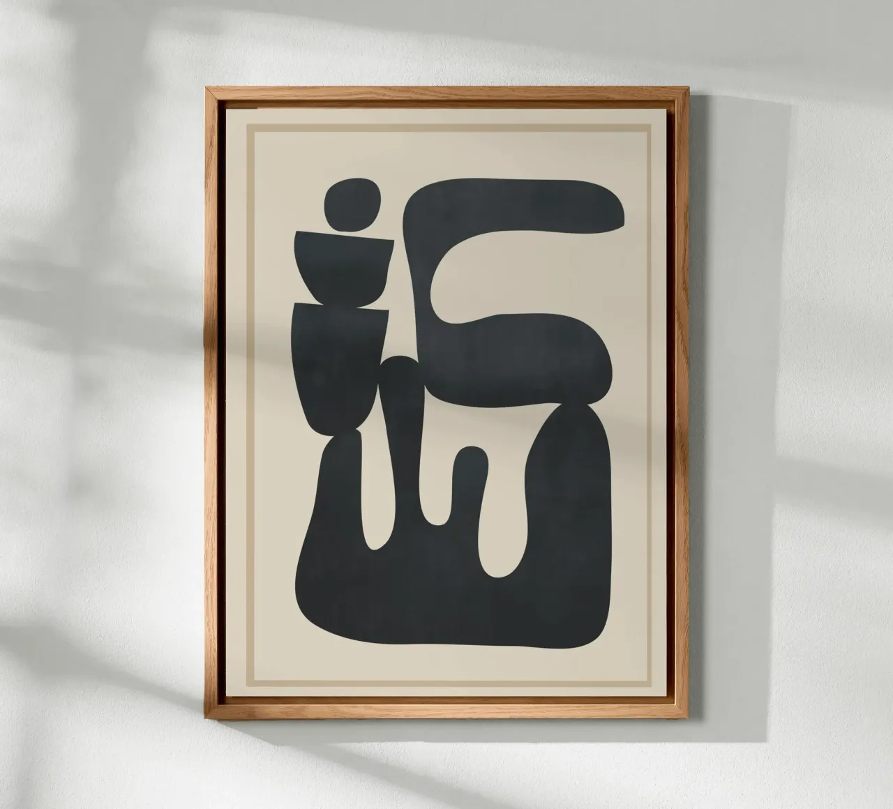 Modern Abstract Minimal Shapes 37 alluminio dibond da cityart