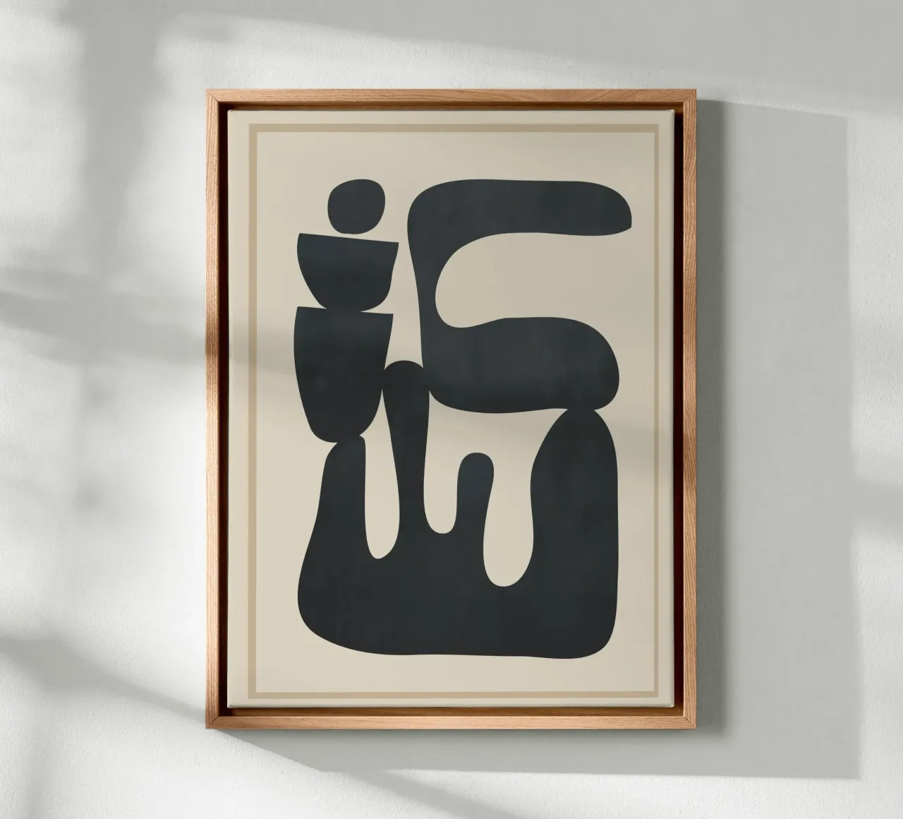 Modern Abstract Minimal Shapes 37 tela da cityart