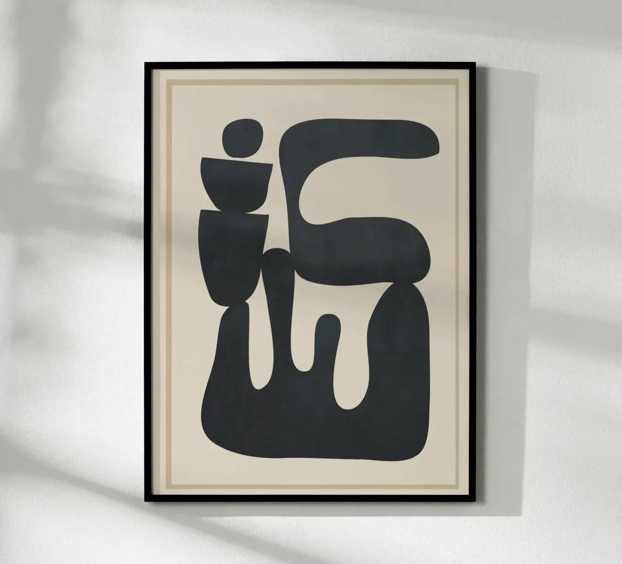 Modern Abstract Minimal Shapes 37 carta hahnemühle da cityart