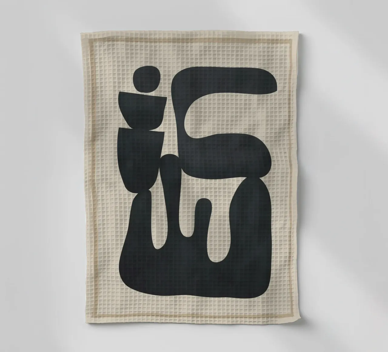 Modern Abstract Minimal Shapes 37 canovaccio da cucina da cityart