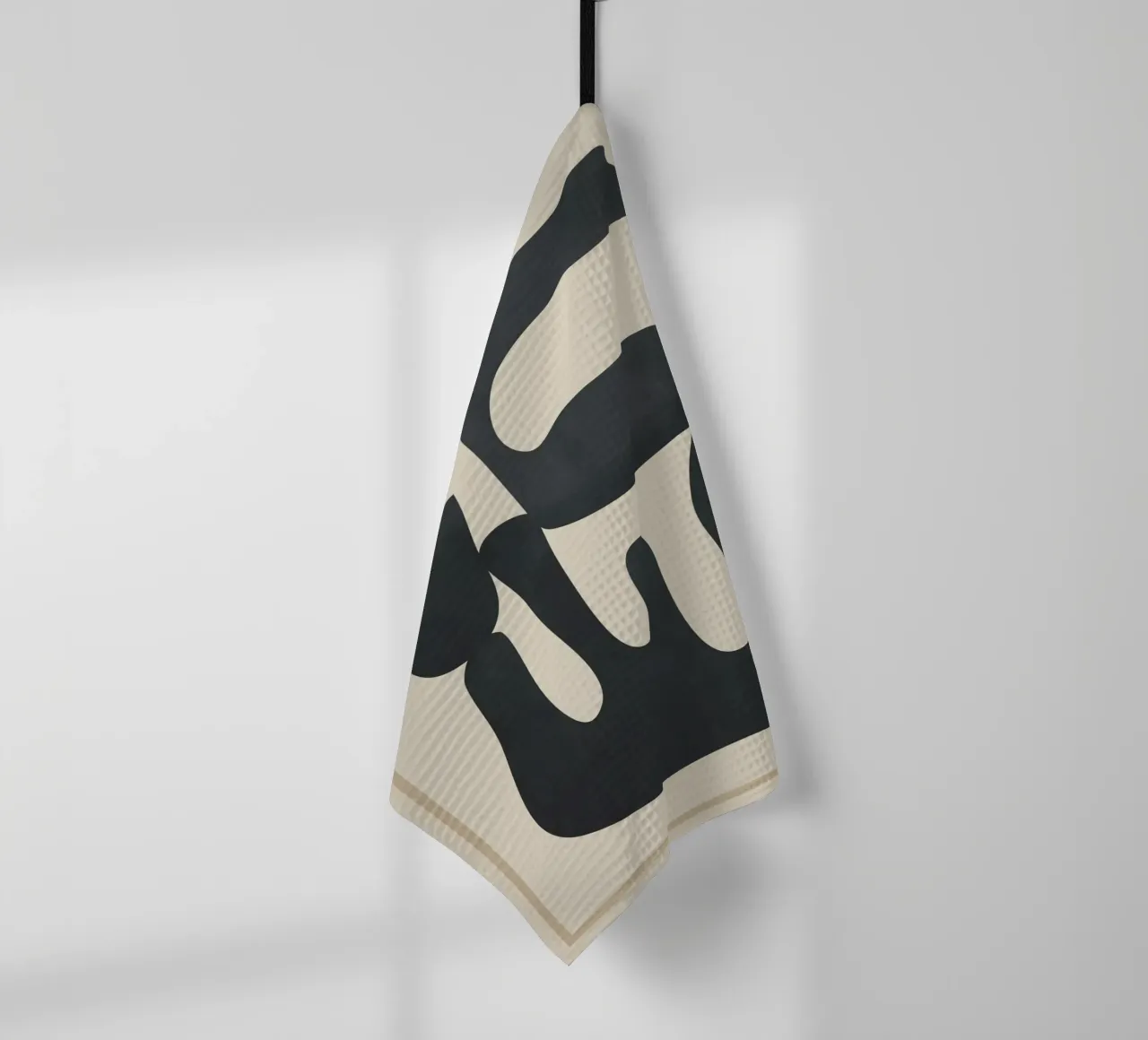Modern Abstract Minimal Shapes 37 torchon de cityart