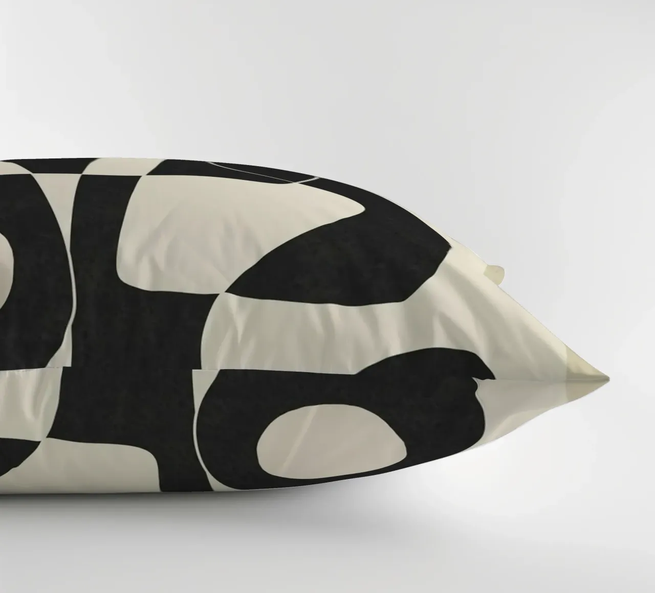 Minimal Abstract Noir cuscino da cityart