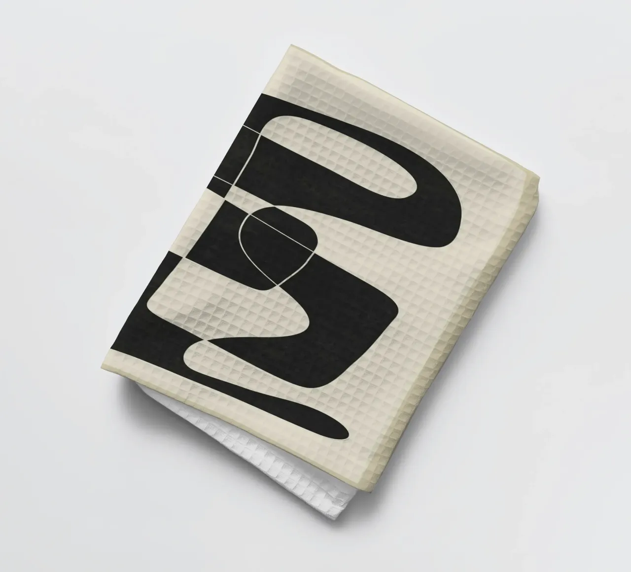 Minimal Abstract Noir canovaccio da cucina da cityart