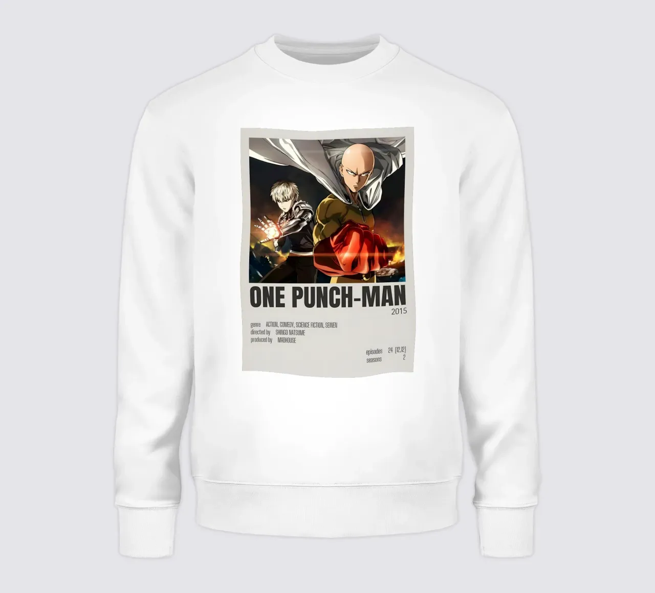 One punch Man felpa da Totoya