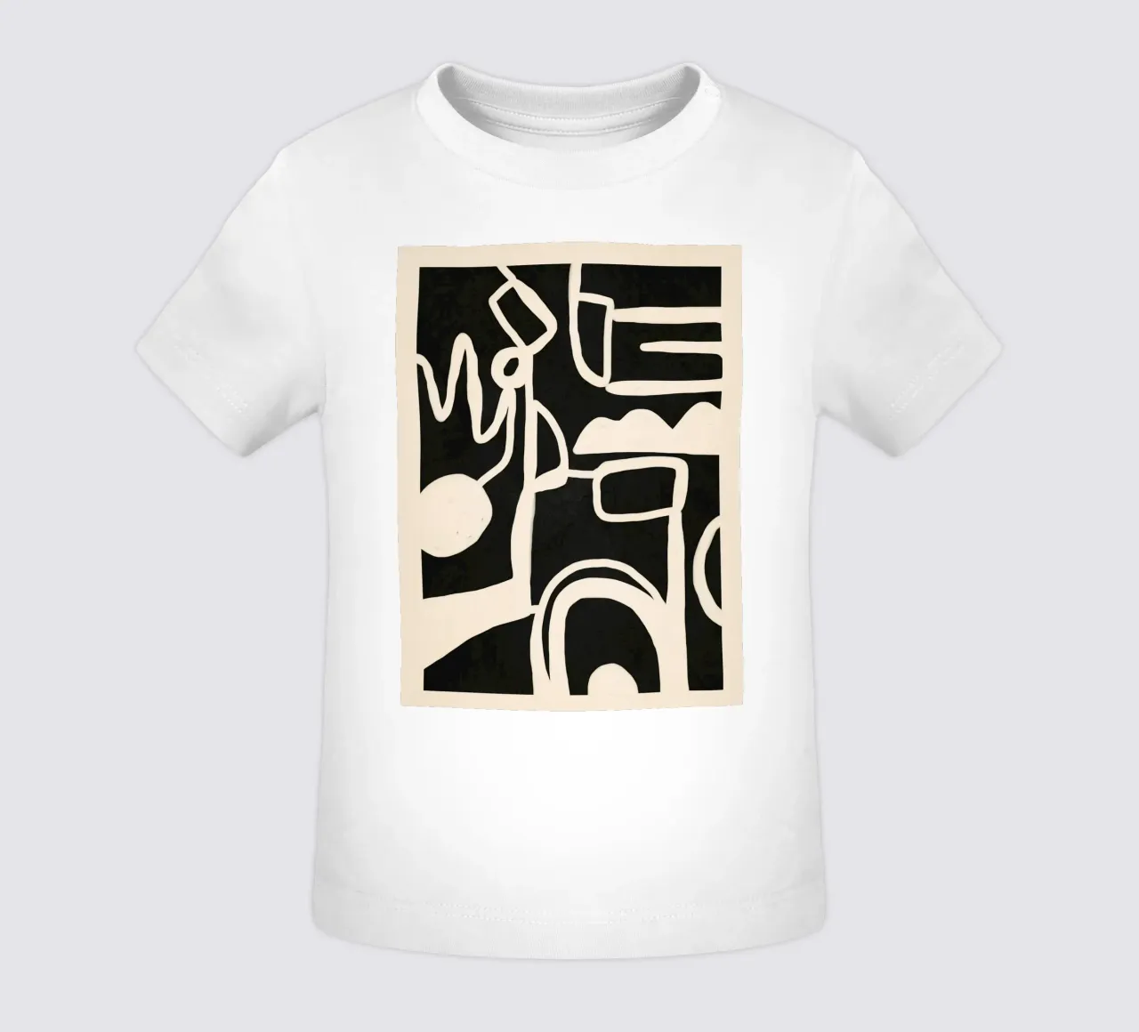 Abstract Line 12 maglietta neonato da cityart