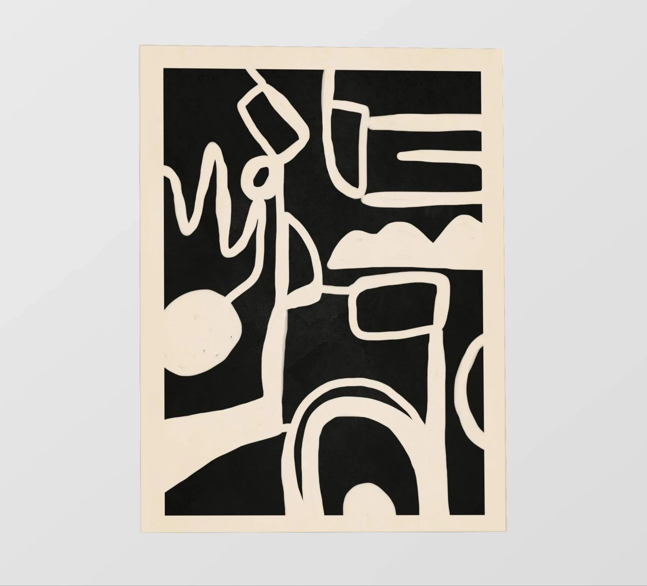 Abstract Line 12 telo in pvc da cityart