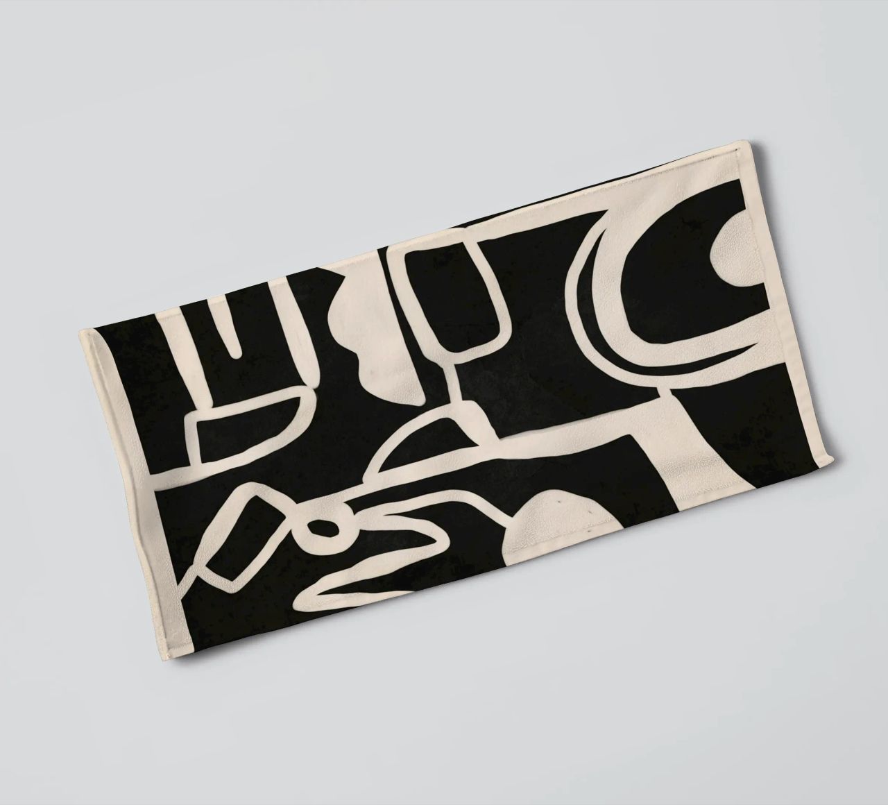Abstract Line 12 asciugamano da bagno da cityart