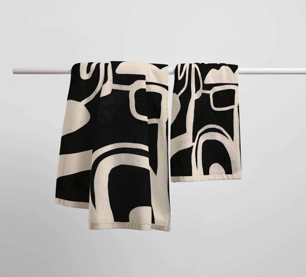 Abstract Line 12 asciugamano da bagno da cityart