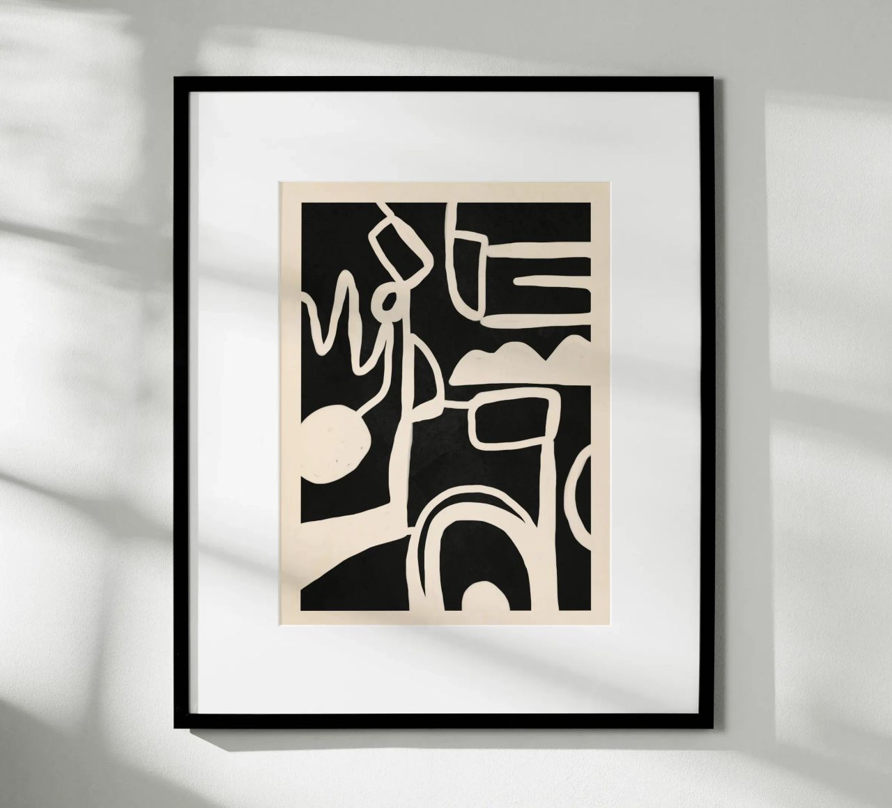 Abstract Line 12 carta hahnemühle da cityart