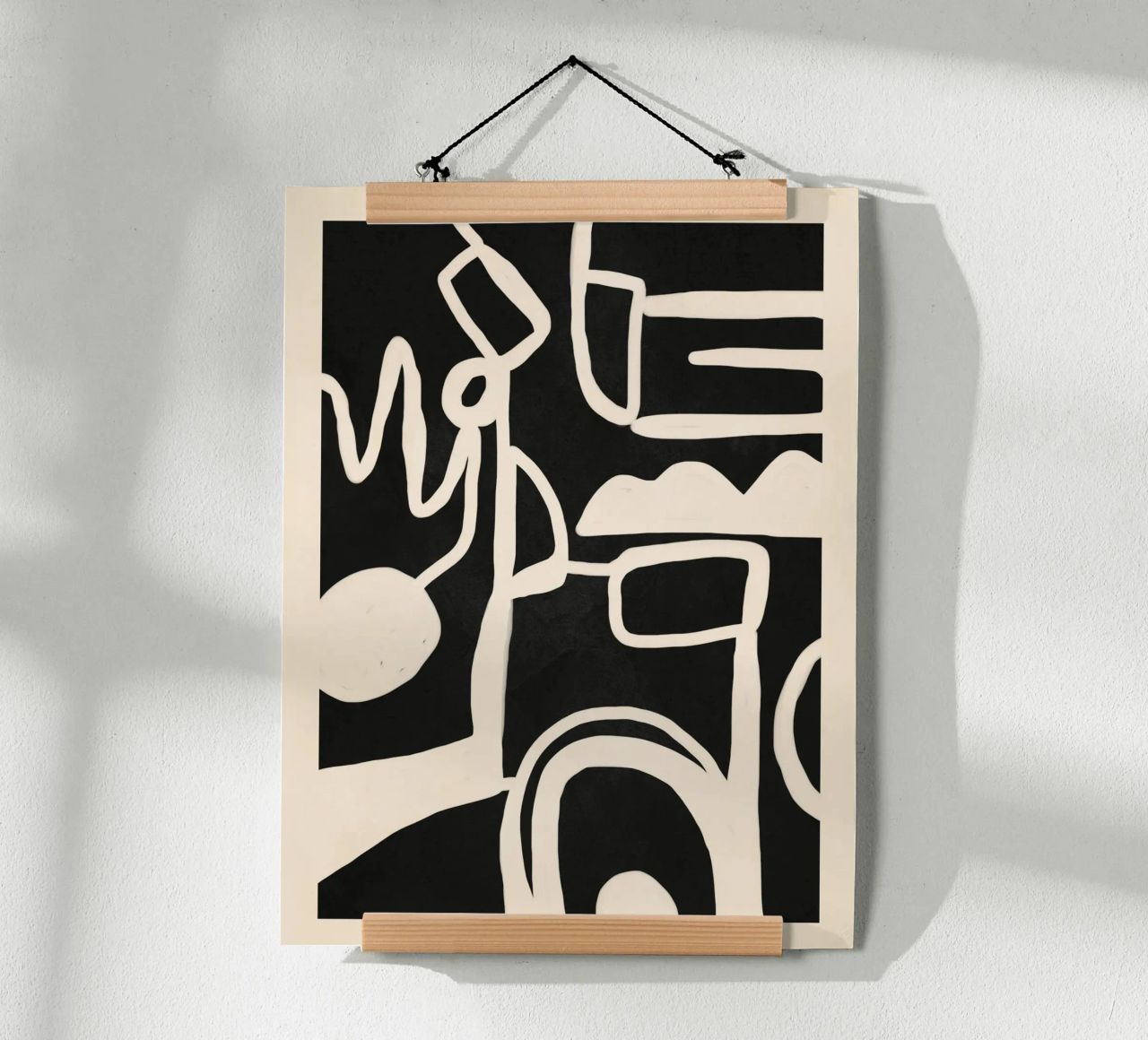 Abstract Line 12 carta hahnemühle da cityart