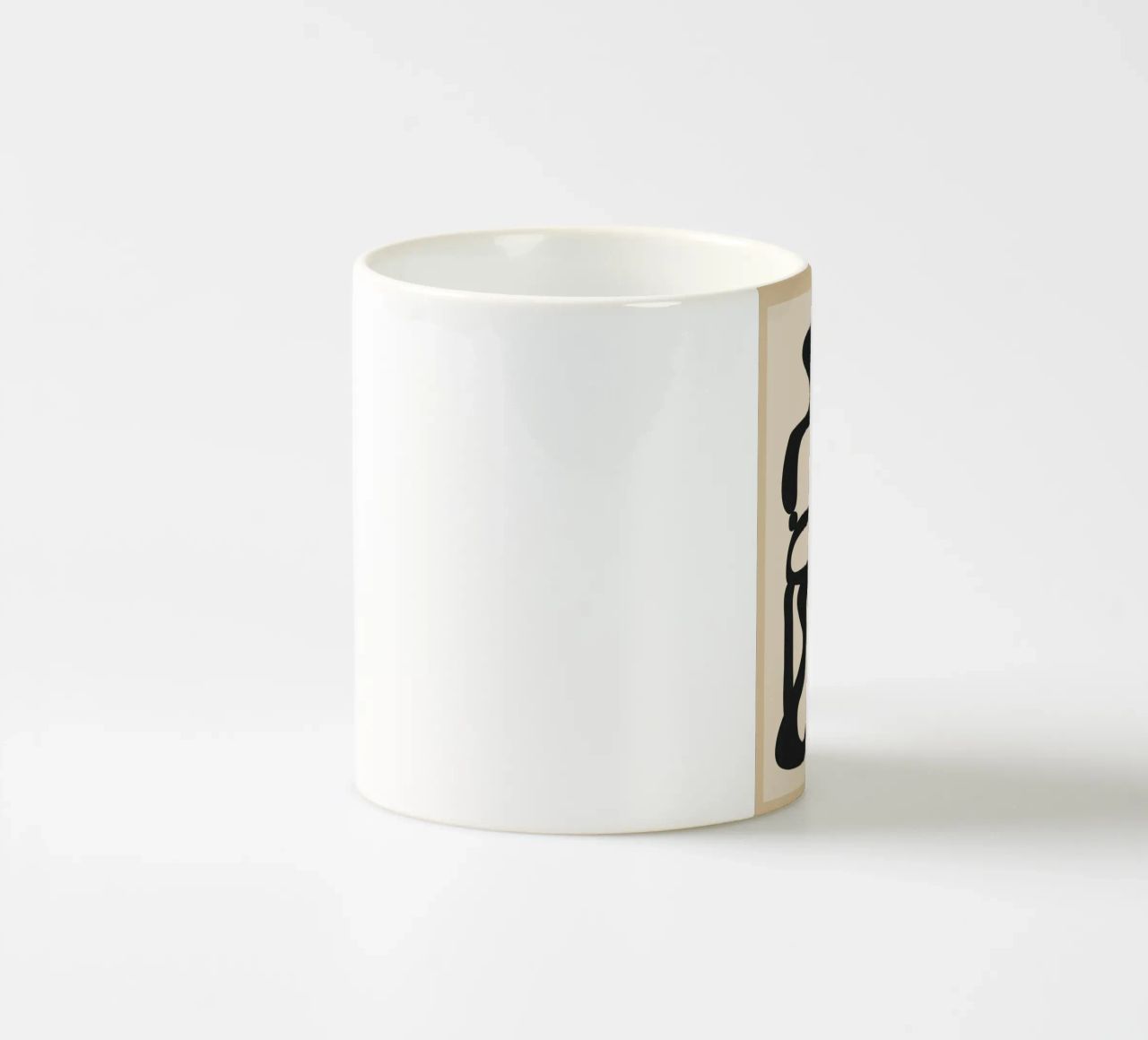 Abstract Minimal Art 1 tazza in ceramica da cityart
