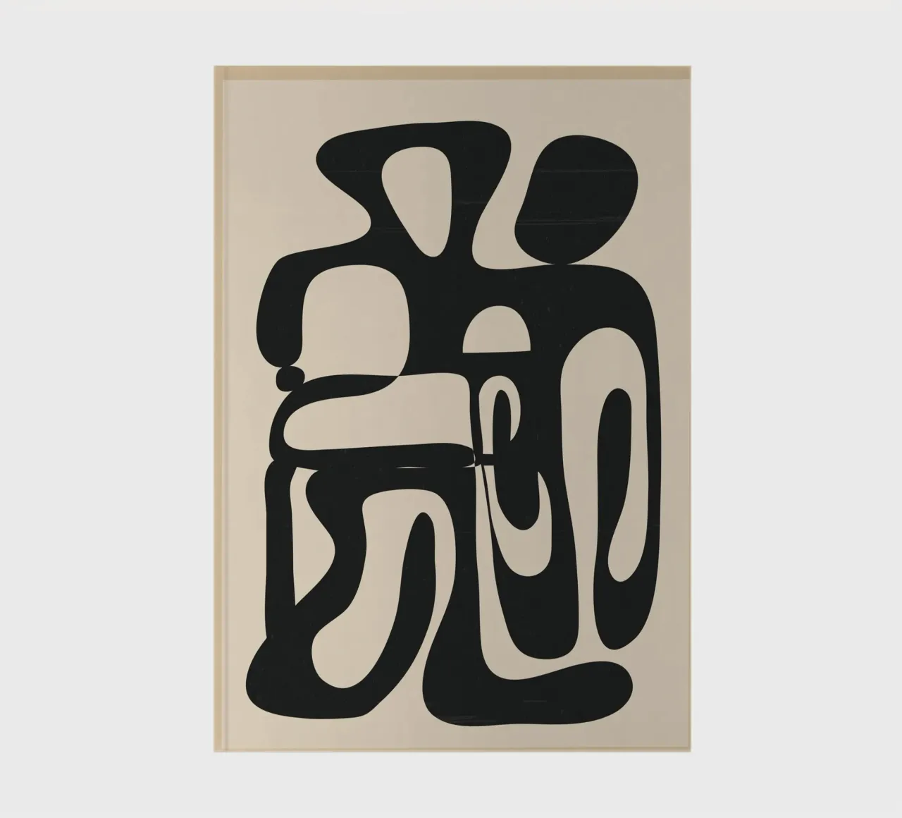 Abstract Minimal Art 1 notebook by cityart