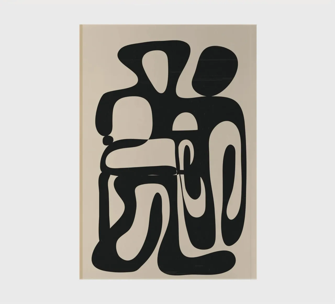 Abstract Minimal Art 1 notebook by cityart