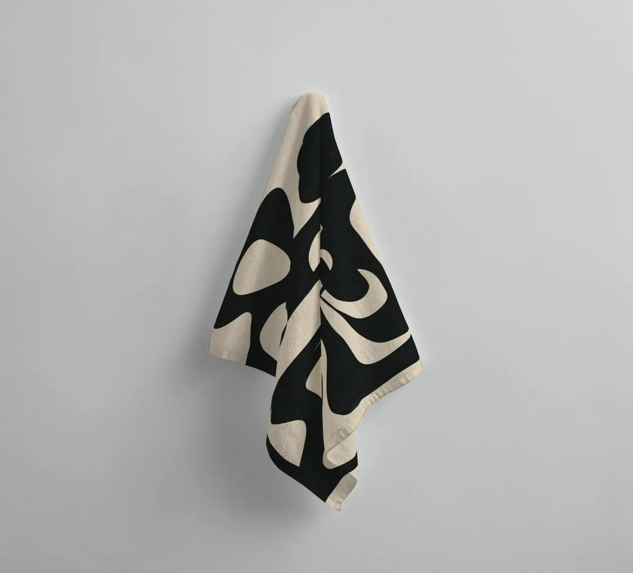 Abstract Minimal Art 1 badhanddoek van cityart