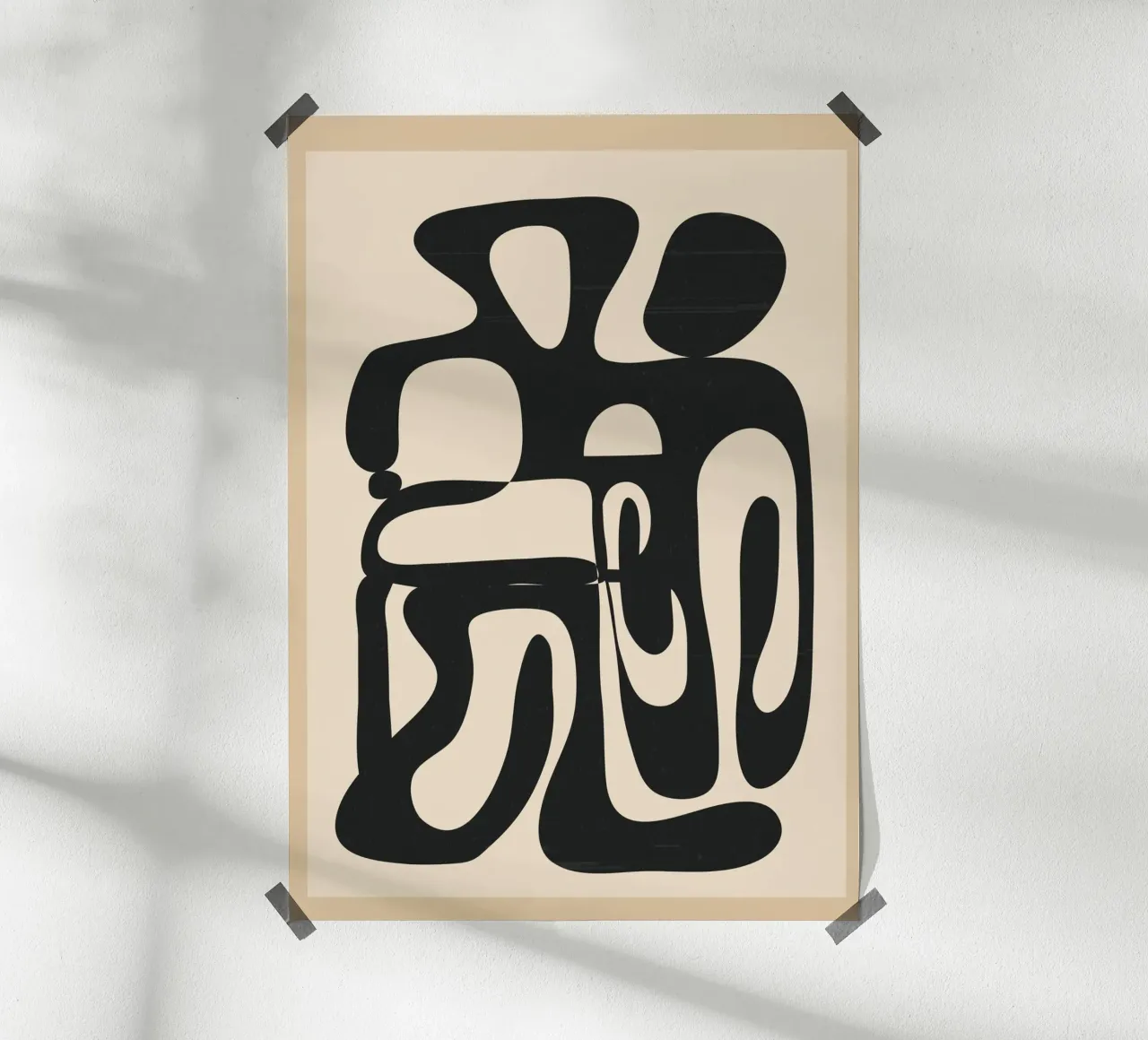 Abstract Minimal Art 1 poster da cityart