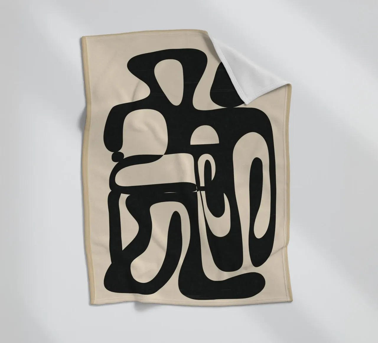 Abstract Minimal Art 1 coperta in pile da cityart