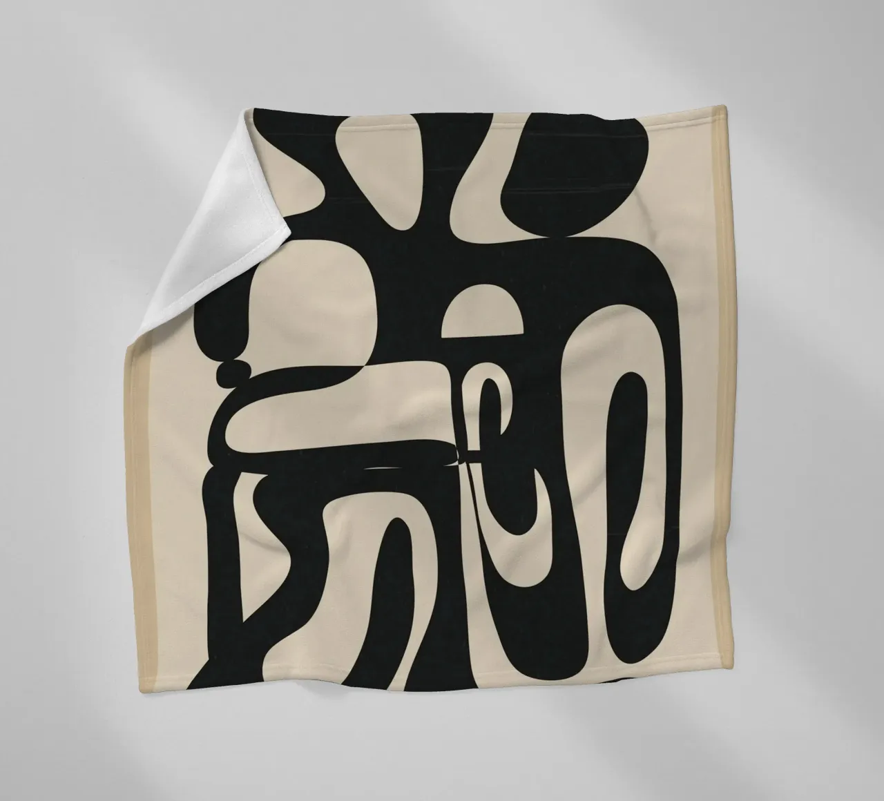 Abstract Minimal Art 1 coperta in pile da cityart