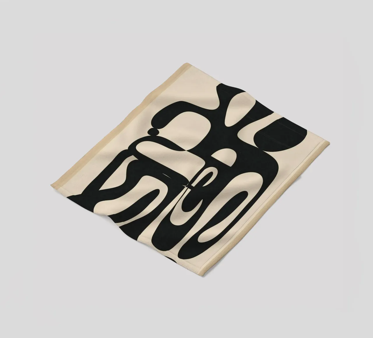 Abstract Minimal Art 1 coperta in pile da cityart