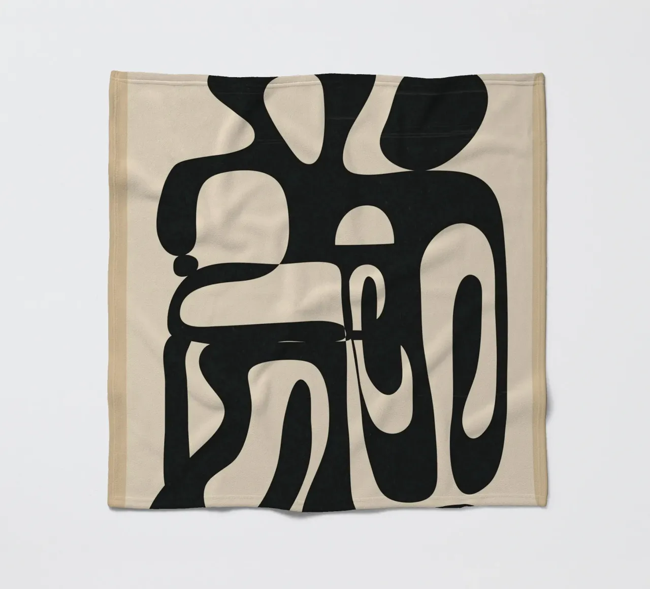 Abstract Minimal Art 1 coperta in pile da cityart