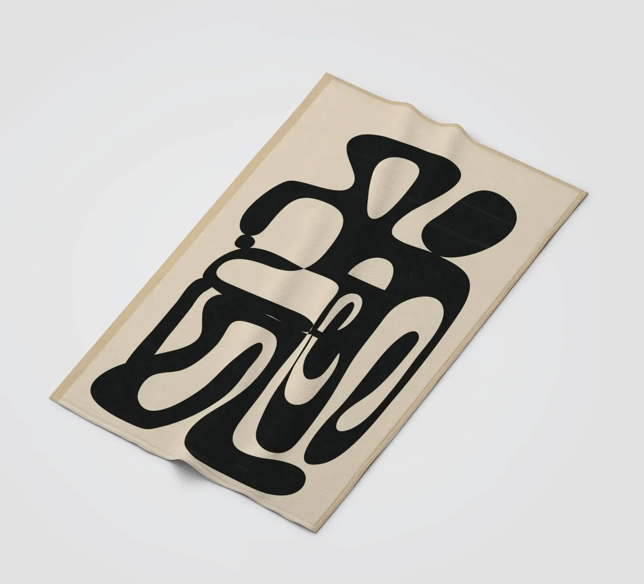 Abstract Minimal Art 1 coperta in pile da cityart