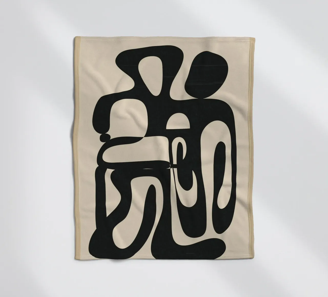 Abstract Minimal Art 1 coperta in pile da cityart