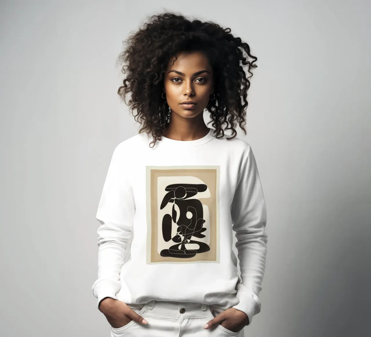 Shape Movement Geometry 01 Sweatshirt von cityart