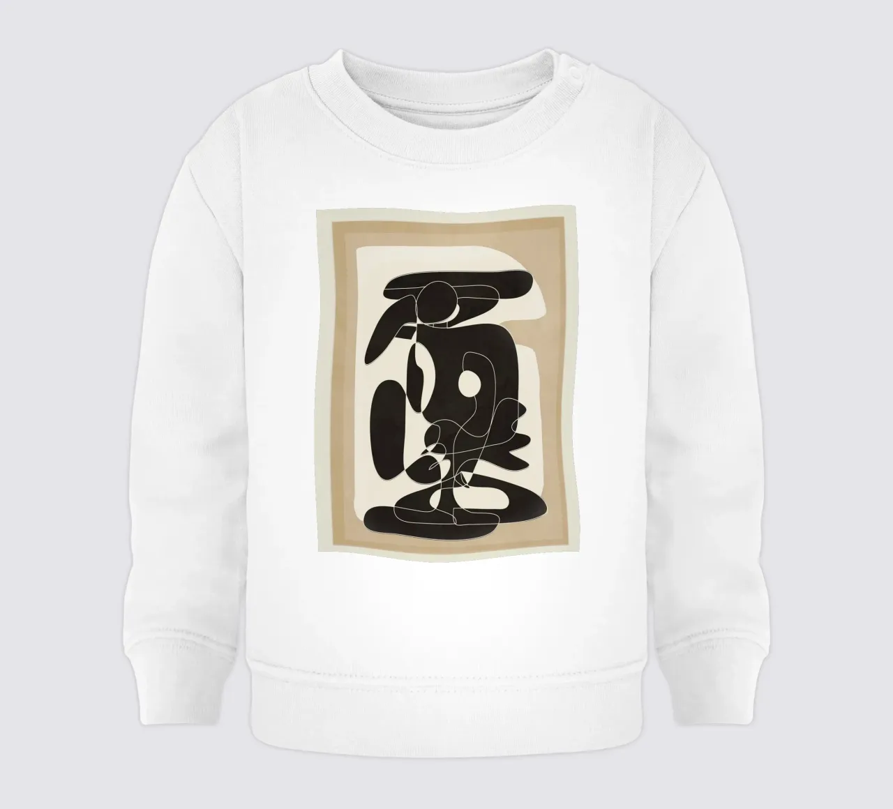 Shape Movement Geometry 01 baby sweatshirt by cityart