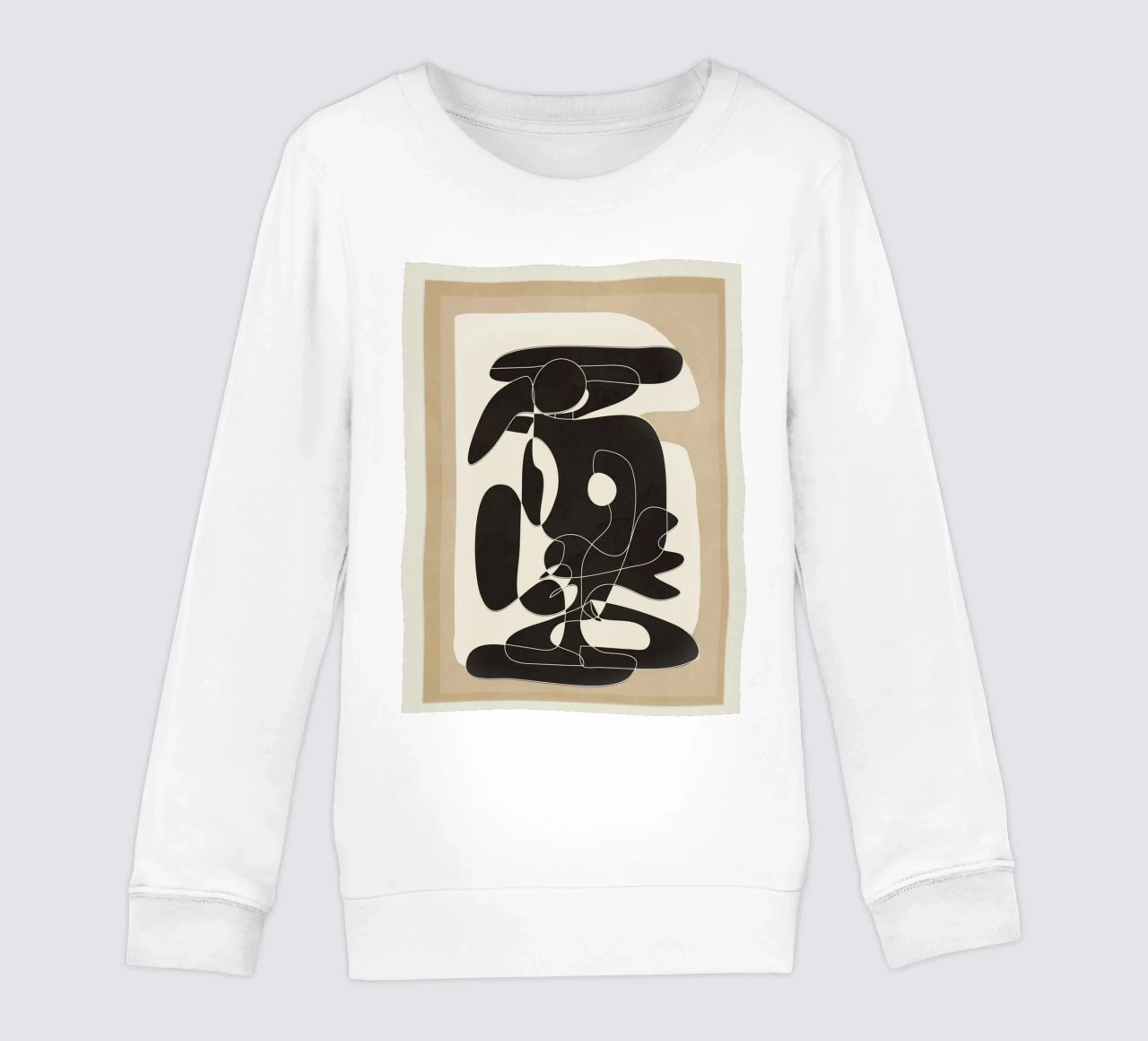 Shape Movement Geometry 01 felpa bambino da cityart