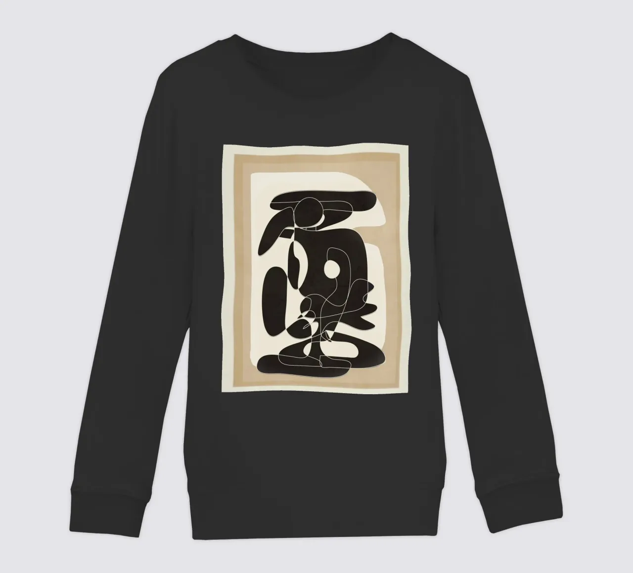 Shape Movement Geometry 01 felpa bambino da cityart